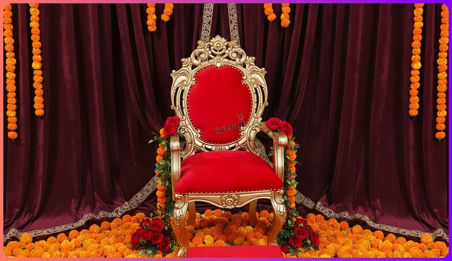 Guru Ji Chair-Divine Seat of Maharaj ji
