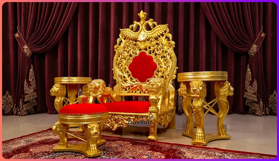 Guruji Maharaj Royal Gaddi Chair