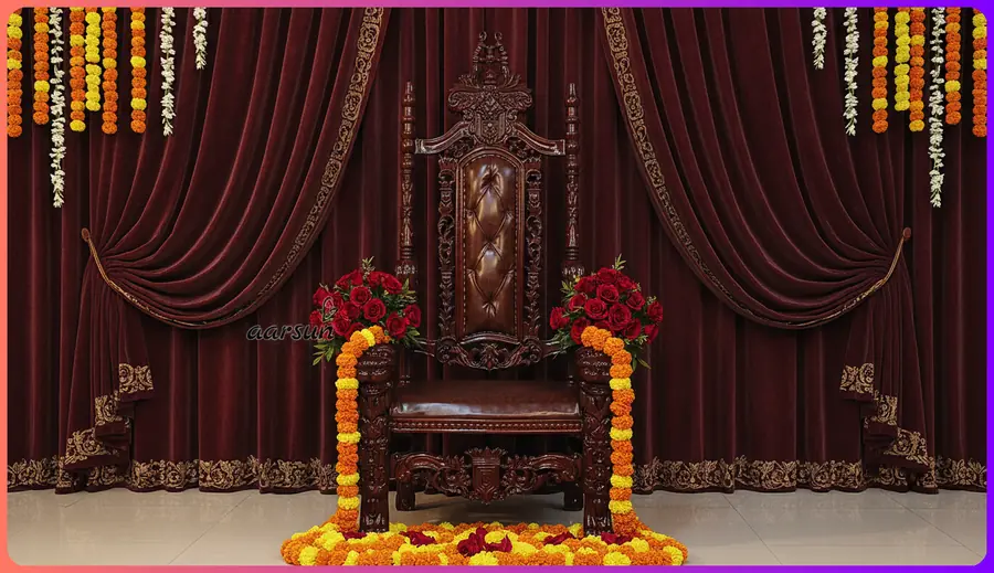 Wooden Guru Ji Chair